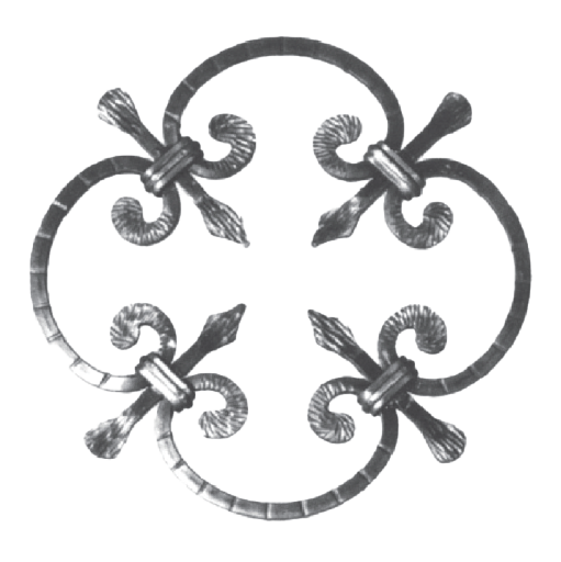 Forged Rosette ART17/1 - Steel and Pipes Inc.