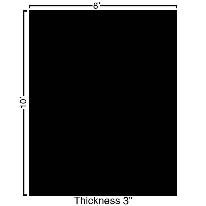 Black Steel Smooth Plate 3