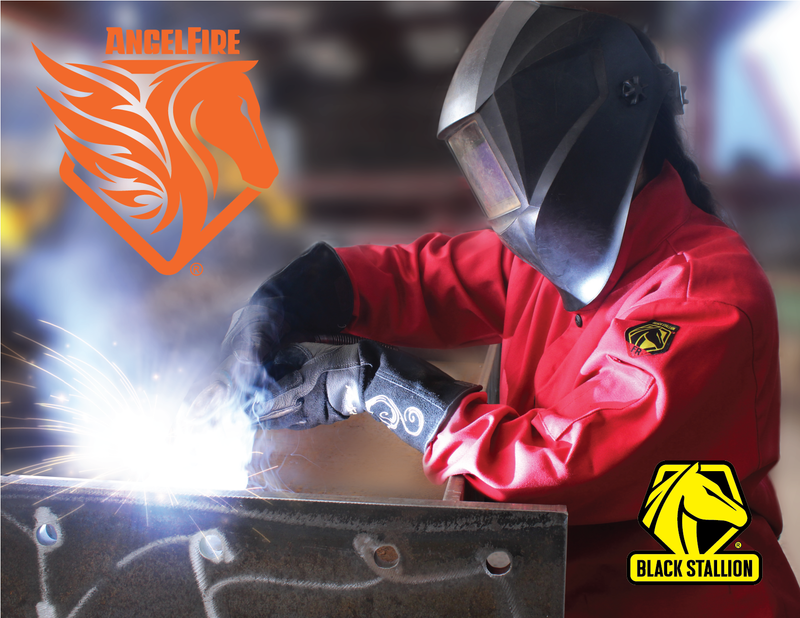 Black Stallion Flame Resistant Welding Jacket - Steel and Pipes Inc.