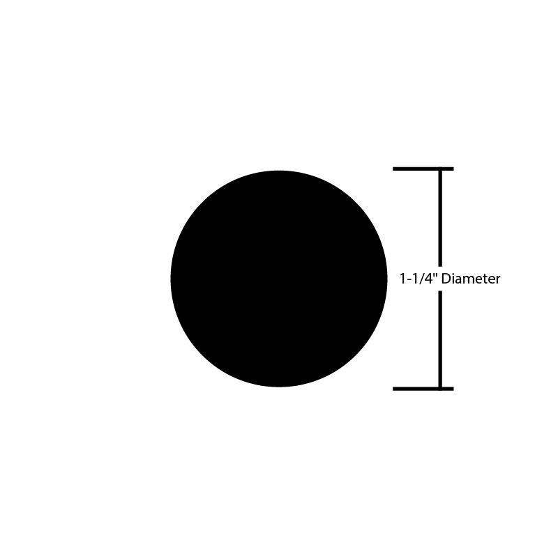 Black Steel Bar Round - Steel and Pipes Inc.