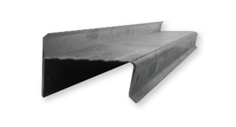 Aluminum Hurricane Panel Top Channel - Steel and Pipes Inc.