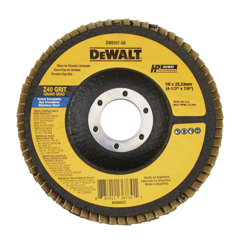 Dewalt Flap Disc - Steel and Pipes Inc.