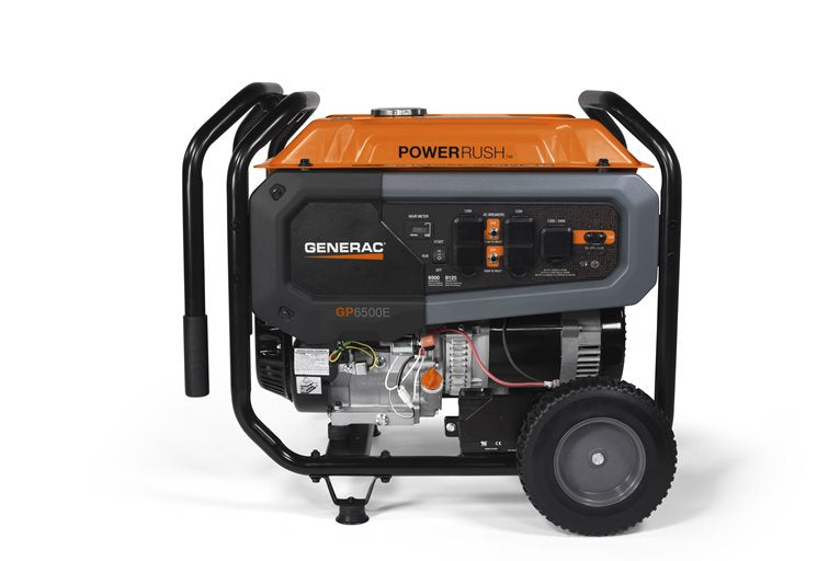 Generac GP Series 6500E 49ST/CSA Portable Generator - Steel and Pipes Inc.
