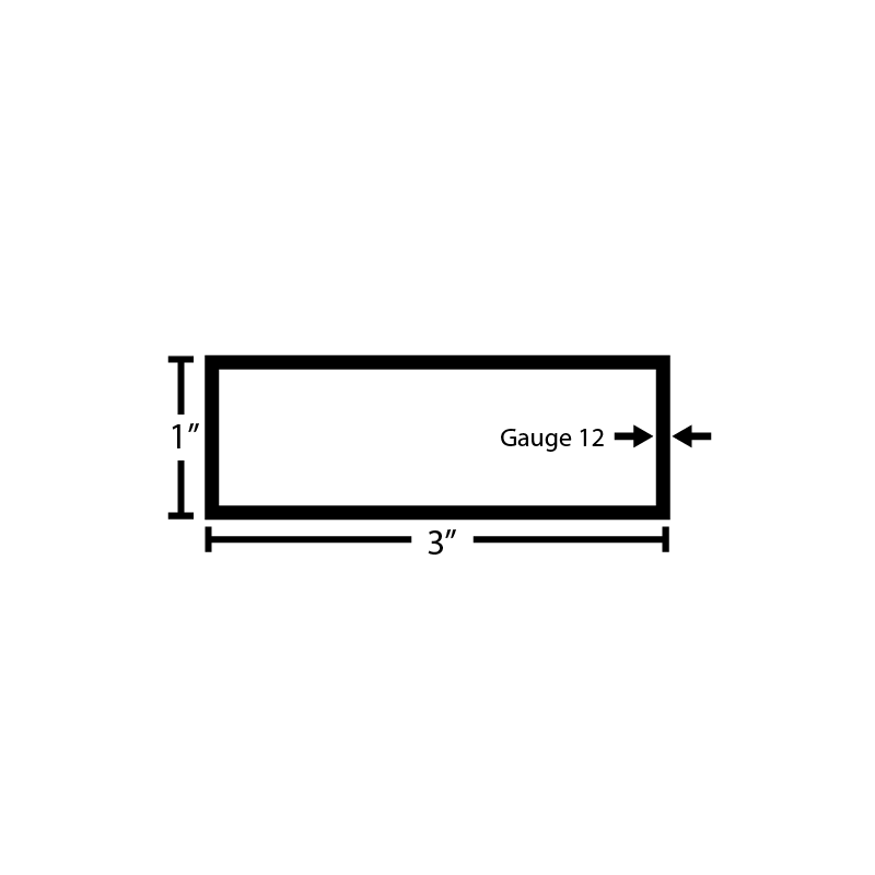 Galvanized Steel Rectangular Tube - Steel and Pipes Inc.