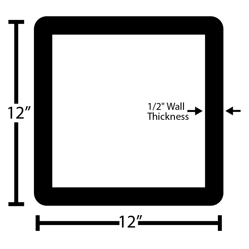 Black Steel Square Tube - Steel and Pipes Inc.