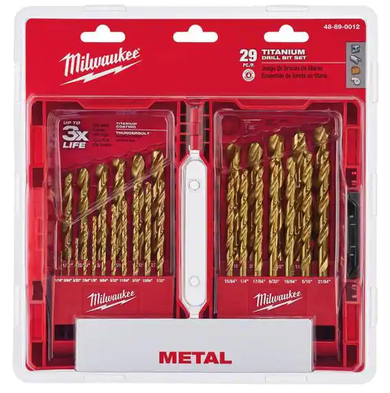 Milwaukee Thunderbolt® Drill Bit Set - Steel and Pipes Inc.