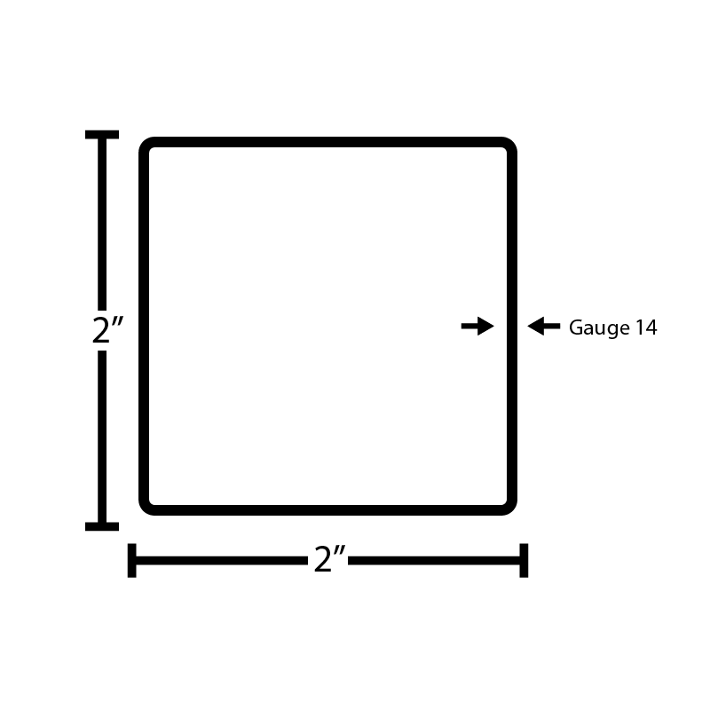 Black Steel Square Tube - Steel and Pipes Inc.