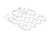 Black Steel Perforated Panel