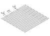 Black Steel Perforated Panel