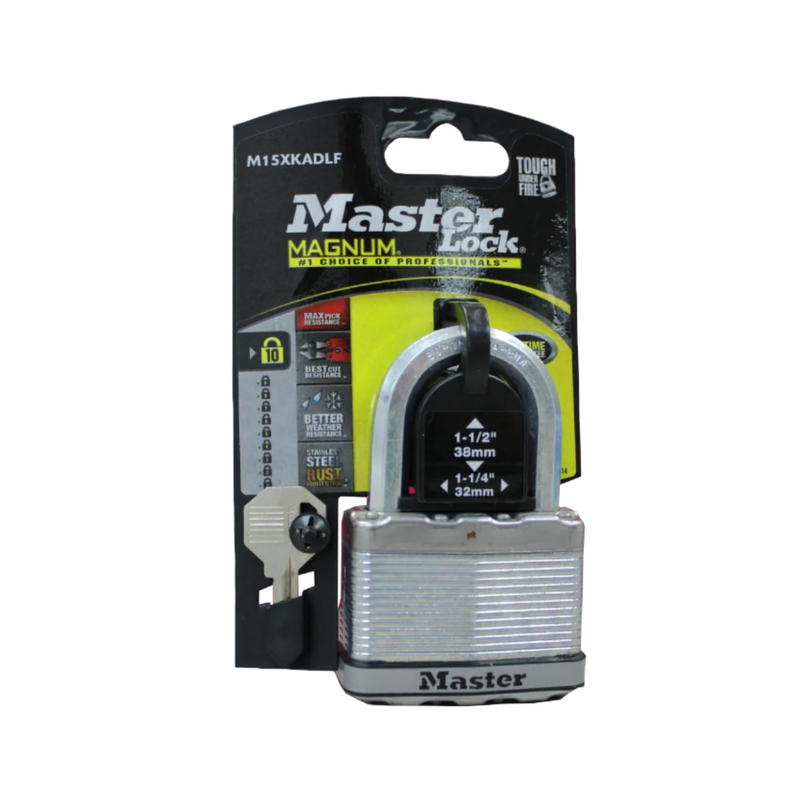 Master Lock Magnum #10 - Steel and Pipes Inc.