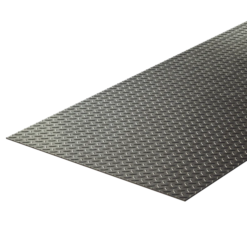 Black Steel Diamond Plate 3/16'' - Steel and Pipes Inc.
