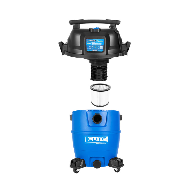 Elite Ultra Quiet Wet and Dry Vacuum Cleaner - Steel and Pipes Inc.