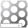 Black Steel Perforated Panel