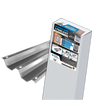 KIT OF 3 PANEL STORM SHUTTERS - Steel and Pipes Inc.