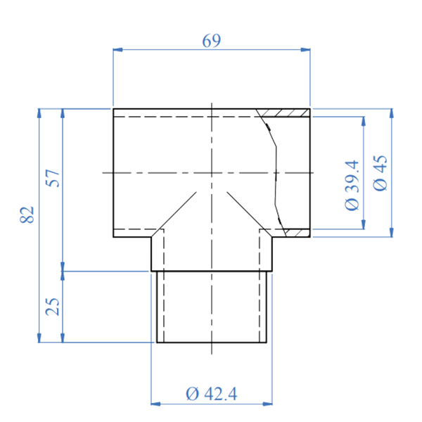 Inox® ''T'' Fitting - Steel and Pipes Inc.