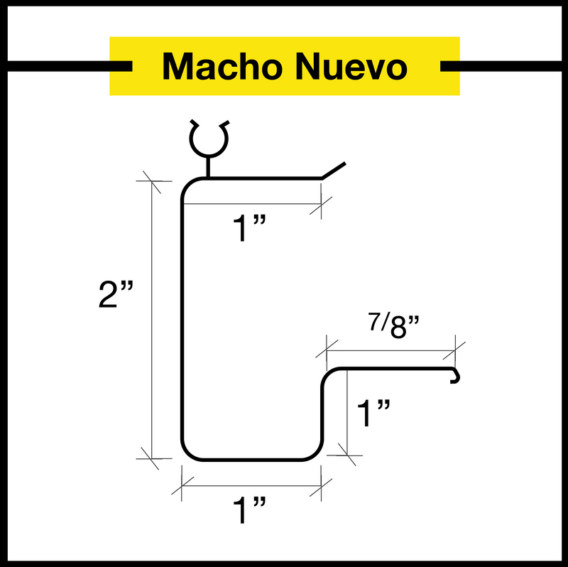 Macho Nuevo M1386 - Steel and Pipes Inc.