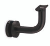 Inox Black Glass Handrail Support - Steel and Pipes Inc.