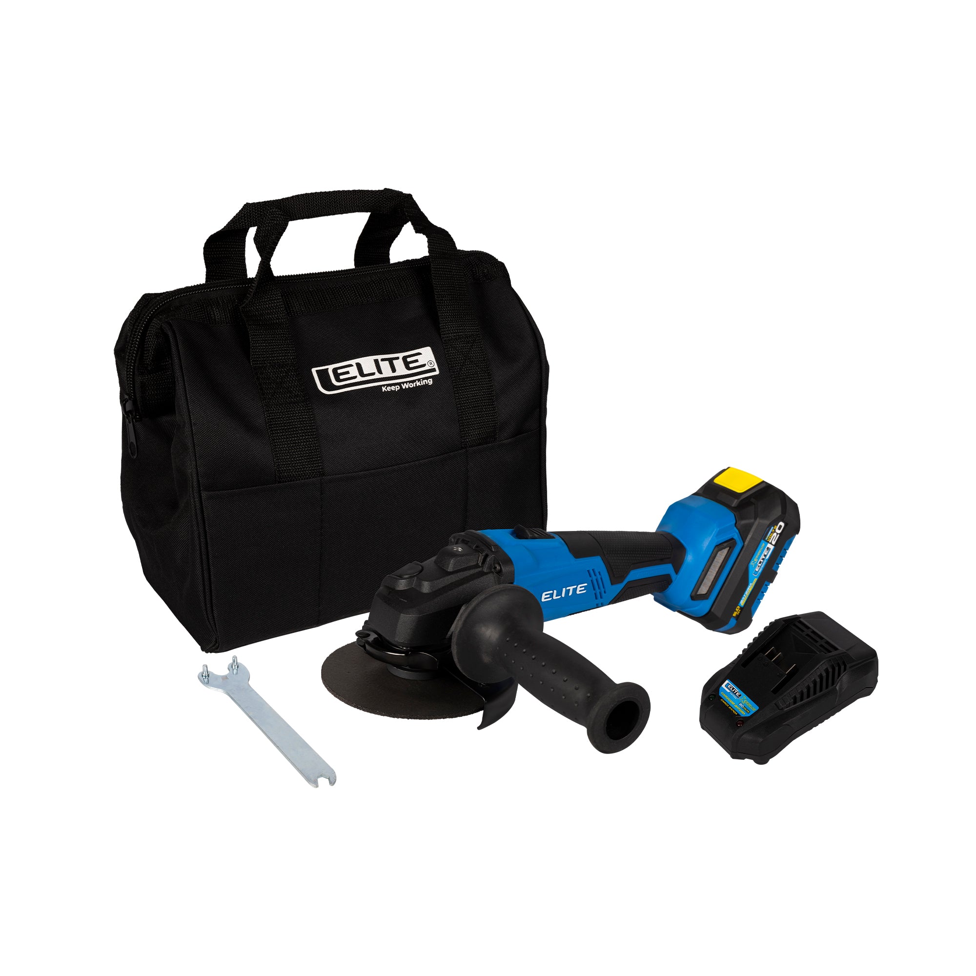 Elite 5'' Cordless Grinder – Steel and Pipes Inc.