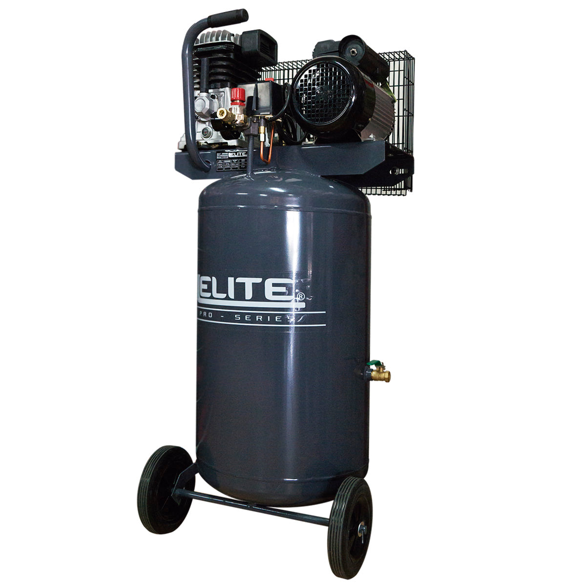 Elite® Pulley Air Compressor Steel and Pipes Inc.