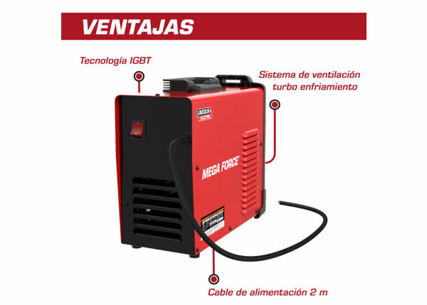 Lincoln Electric Mega Force 225 E - Steel and Pipes Inc.