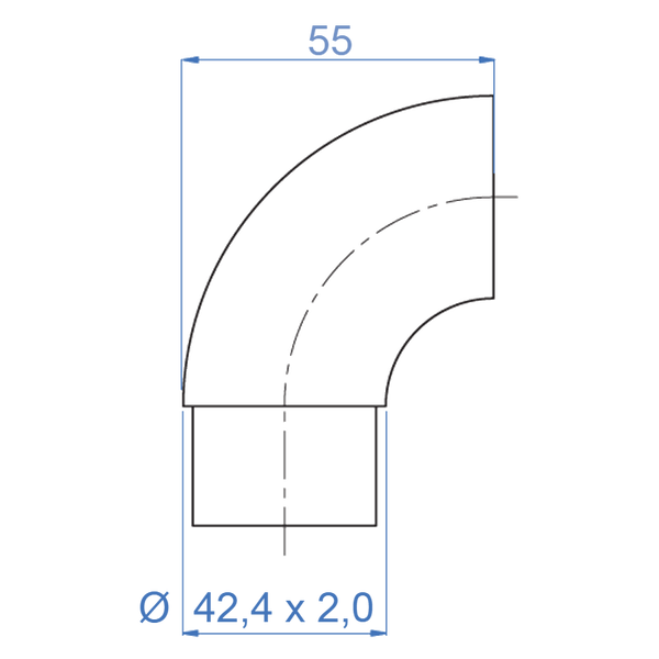 Inox® Overlapping End Cap - Steel and Pipes Inc.