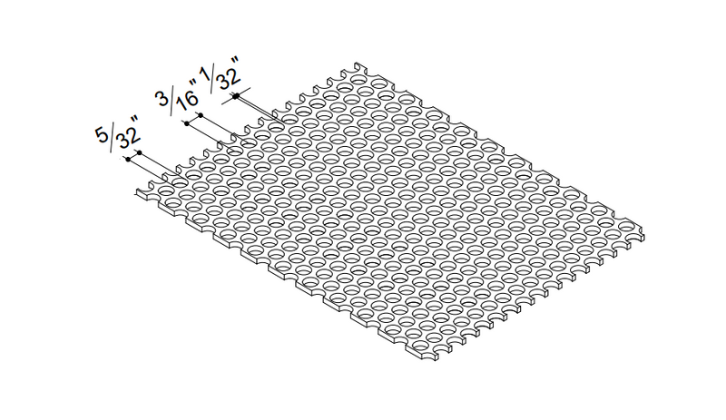 Stainless Steel Perforated Panel