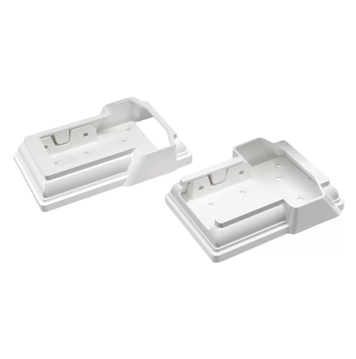 PVC Eclipse T-Rail Stair Bracket kit - Steel and Pipes Inc.