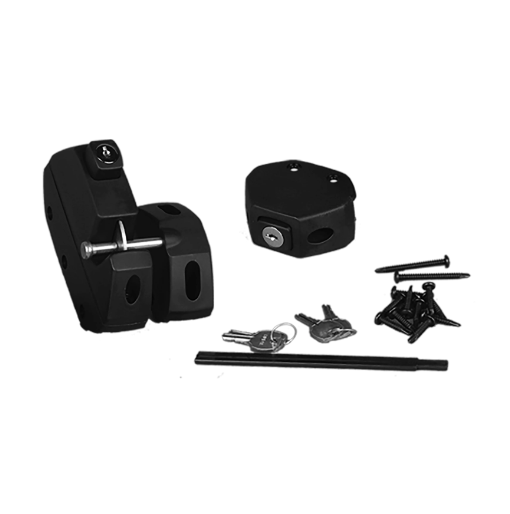 Nylon Locking Gate Latch & External Entry – Steel and Pipes Inc.