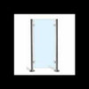 Inox® Round Section Newel End Post - Steel and Pipes Inc.