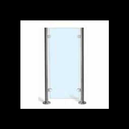 Inox® Round Section Newel End Post - Steel and Pipes Inc.