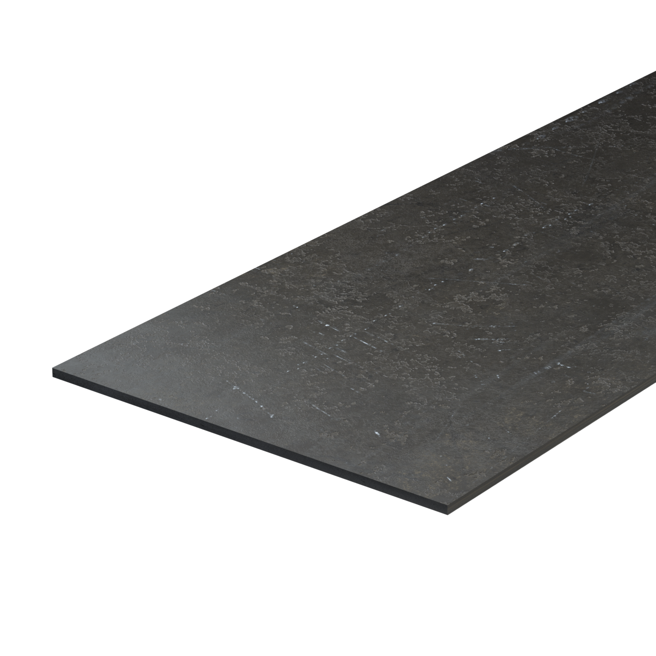 Black Steel Smooth Plate 3/8