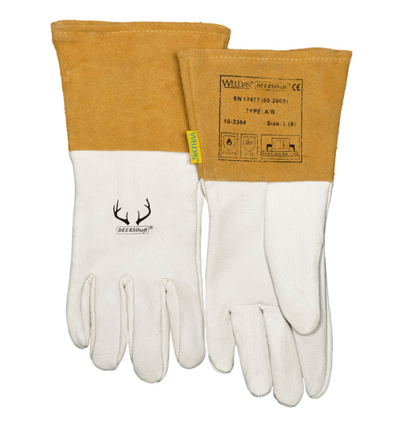 Weldas Split Cowhide Precision Gloves