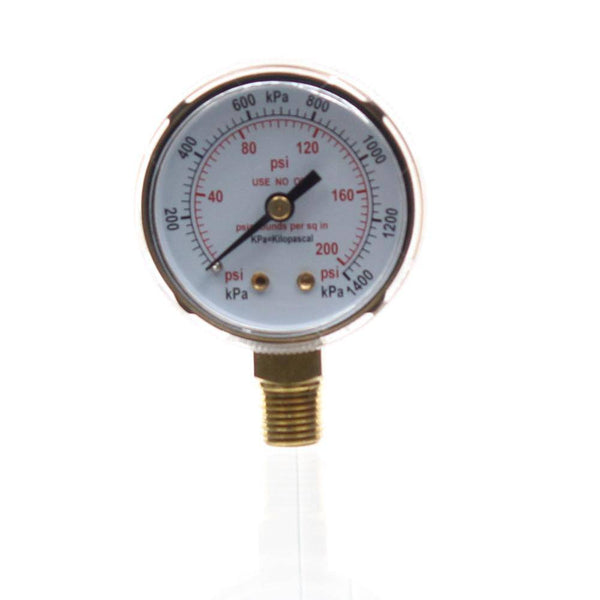 Low Pressure Gauge 2" x 200# - Steel and Pipes Inc.