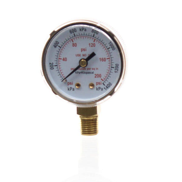 Low Pressure Gauge 2" x 200# - Steel and Pipes Inc.