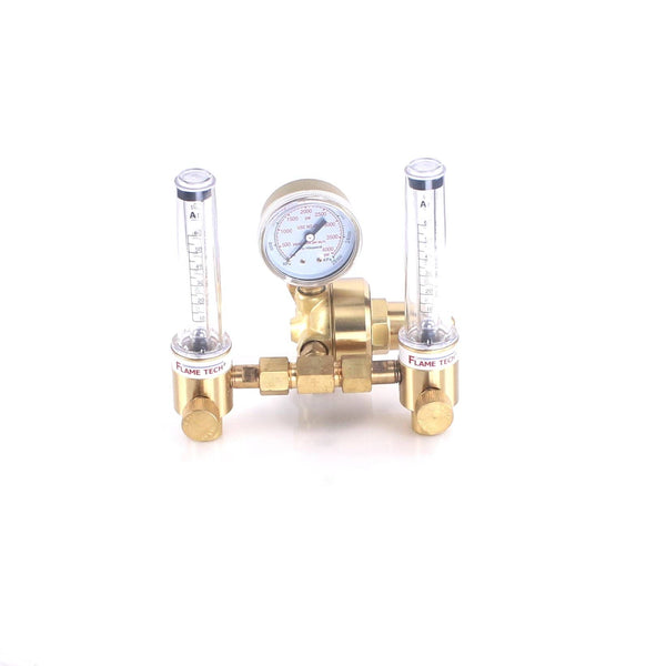 Gentec® Dual Flowmeter Regulator 196AR-60 - Steel and Pipes Inc.