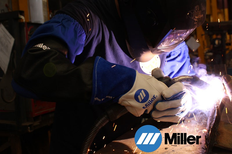 Miller 279898 Classic TIG Gloves – Large, Black Goatskin Leather, Welding Protection