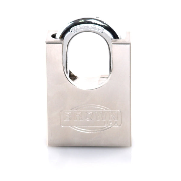 Armored Shackle Padlock - Steel and Pipes Inc.