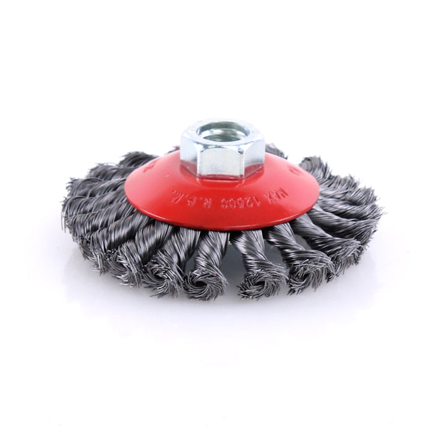 Knotted Wire Wheel Brush - Steel and Pipes Inc.