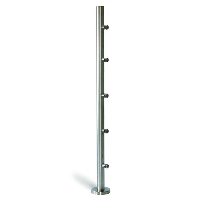 Inox Handrail System Post – Steel and Pipes Inc.