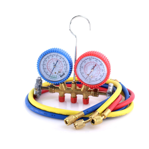 A/C Manifold Gauge & Hose Set - Steel and Pipes Inc.