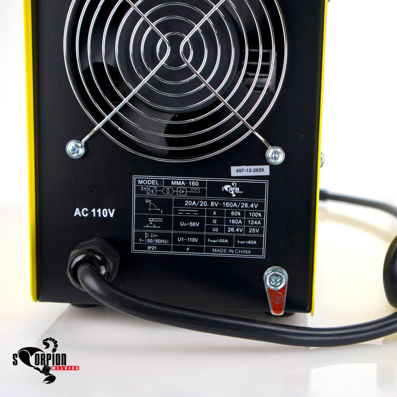 Scorpion Inverter Welder Machine 110V - Steel and Pipes Inc.