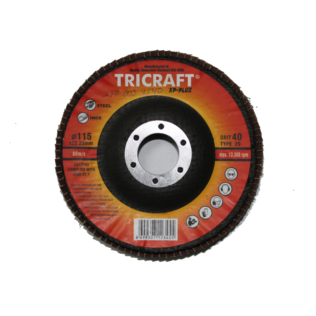 Tricraft Flap Disc Steel and Pipes Inc.