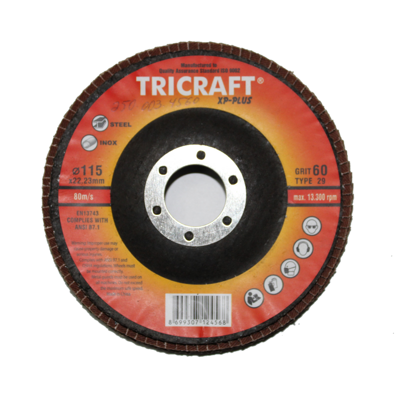 Tricraft Flap Disc - Steel and Pipes Inc.