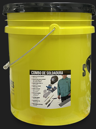 Large Black Stallion™ Welder's Combo - Steel and Pipes Inc.